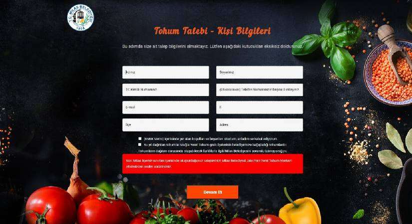 Milas Belediyesi’nden yerel tohum