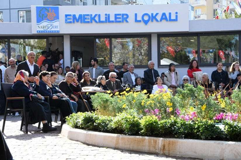 Narlıdere’de emekliler lokali artırılıyor