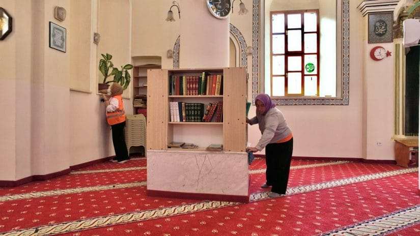 Ayvalık’ta Ramazan hazırlığı…