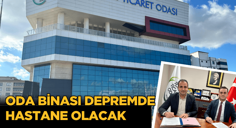 Depremde hastane olacak!
