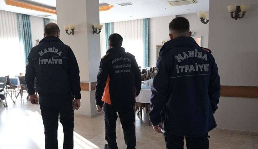 Manisa’da 2024’te Bin 768 Noktada Yangın Denetimi Yapıldı