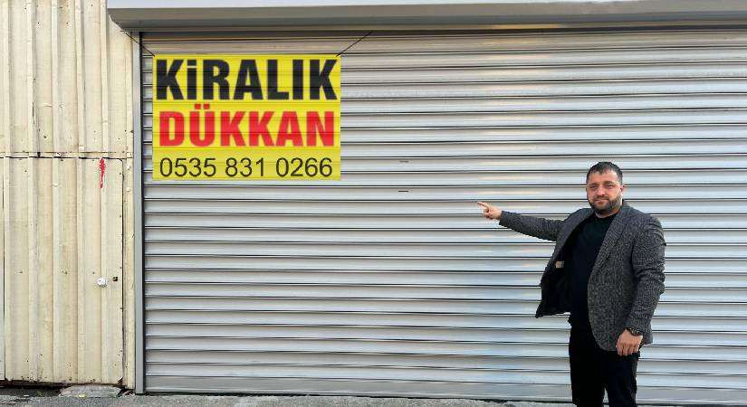 Esnaf yüksek kira ve stopajdan dertli