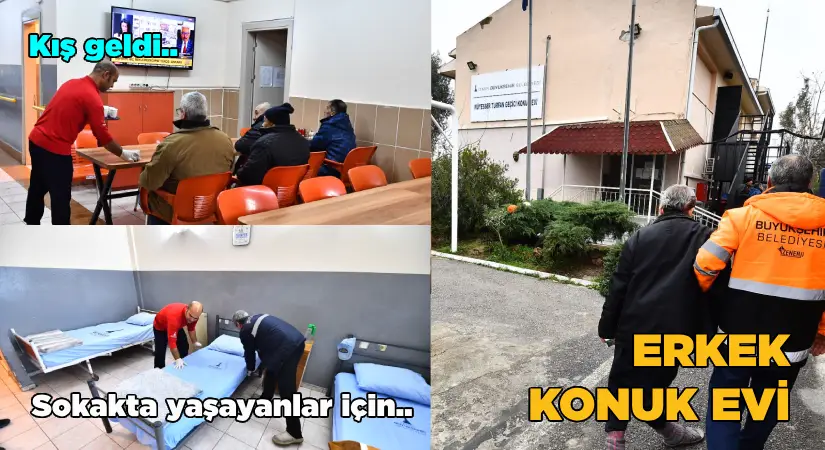 Kış Geldi.. Sokakta yaşayanlar için.. Erkek Konuk Evi