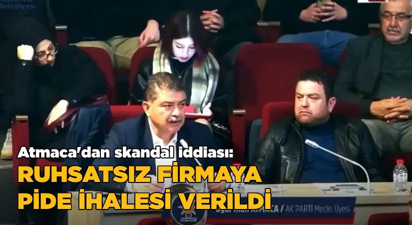 Ruhsatsız firmaya pide ihalesi verildi