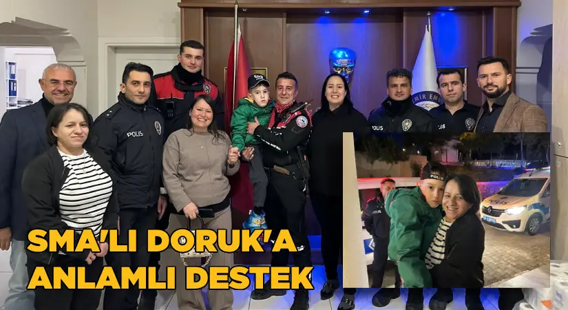 SMA’lı Doruk İçin Çeşme’den Büyük Destek