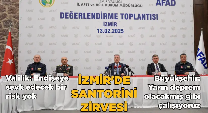 İzmir’de Santorini zirvesi