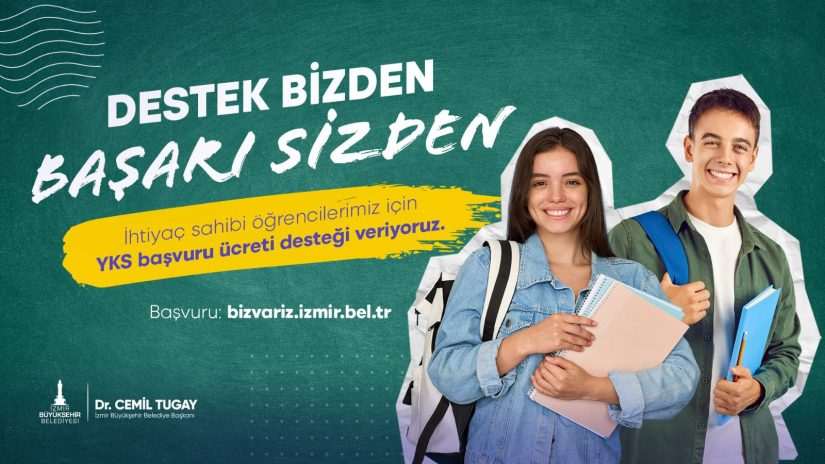 İzmir Büyükşehir’den öğrencilere YKS ücreti desteği