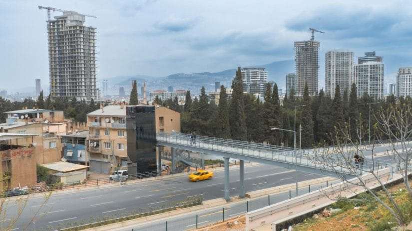 Altındağ Yaya Üst Geçidi açıldı