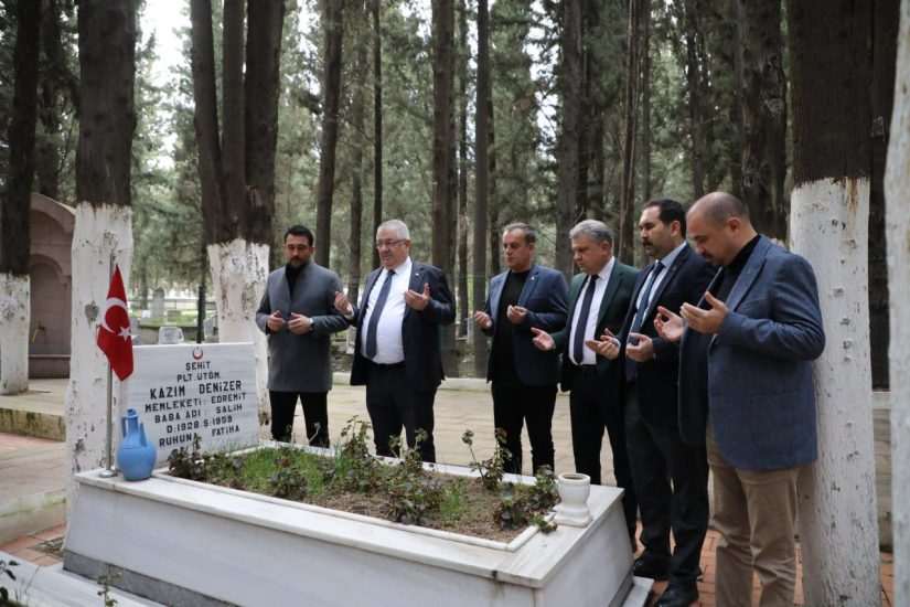Başkan Ertaş’tan şehitliğe anlamlı ziyaret