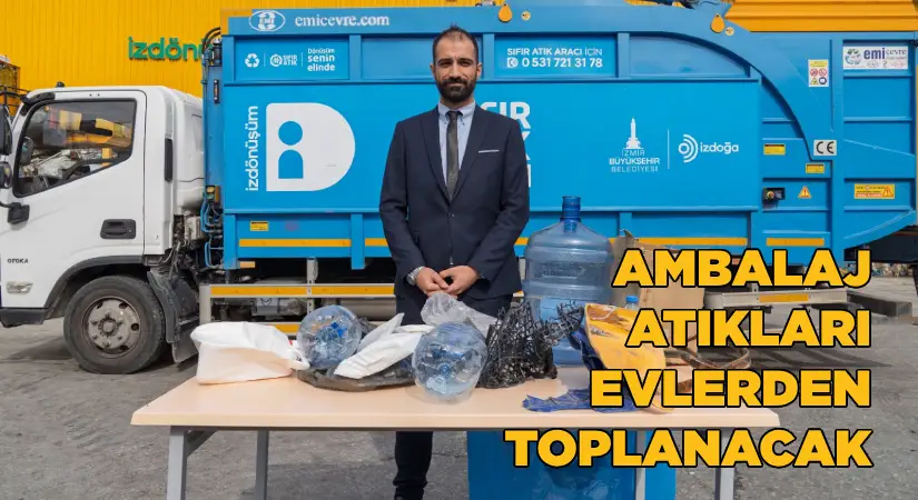 Ayrıştırılmış ambalaj atıkları evlerden toplanacak