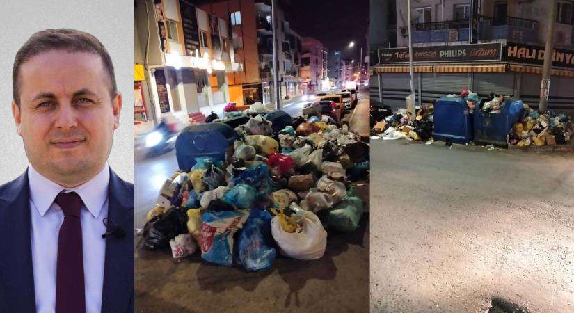 Ak Partili Sağır’dan çöp yığınlarına tepki!