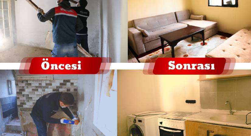 Bayraklı’da dayanışma ile aileye yeni yuva