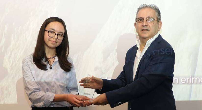 Demircili Elvin, DSİ’nin yarışmasında ödül kazandı