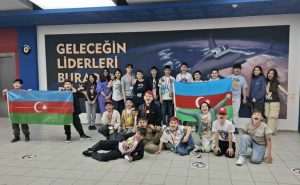 Azerbaycanlı öğrenciler Uzay Kampı’nda
