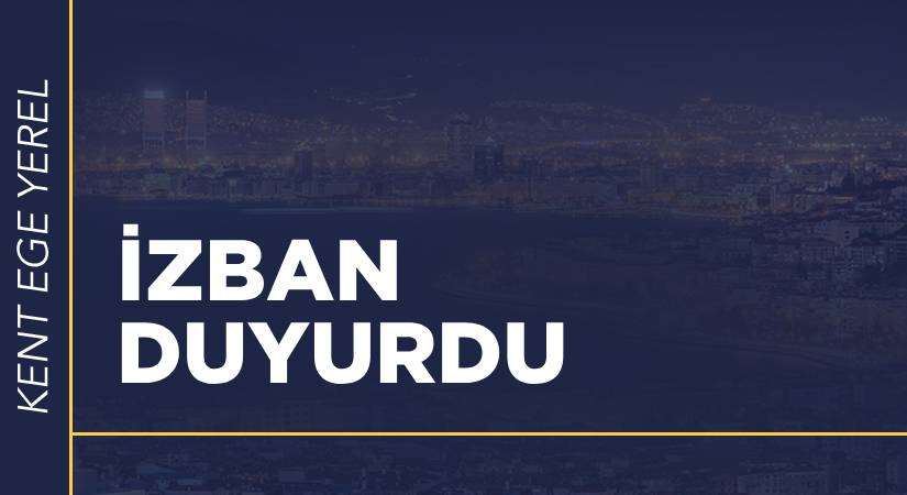 İZBAN yolcularına  iki gün için uyarı