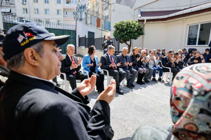 Tugay, Muharip Gazilerin hayır yemeğine katıldı