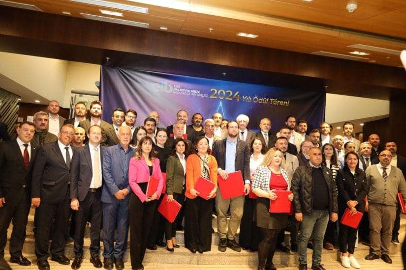 Yaş meyve sebze ve meyve sebze mamulleri sektöründe ödül coşkusu