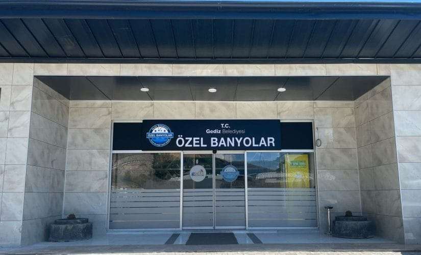 Gediz Belediyesi’nden 12 adet özel banyo