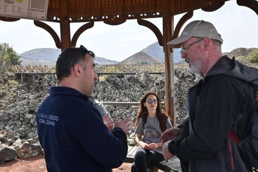 Kula-Salihli Jeopark’ta Avrupa’dan Gelen Akademisyenler İnceleme Yaptı