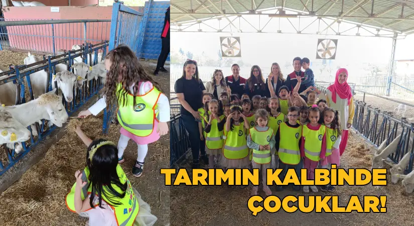 Tarımın kalbinde çocuklar