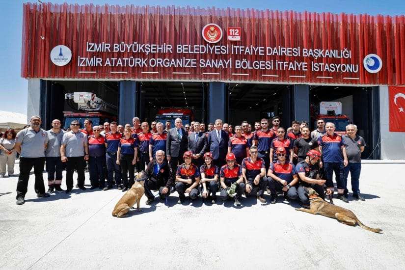 Çiğli İAOSB İtfaiye İstasyonu hizmete açıldı