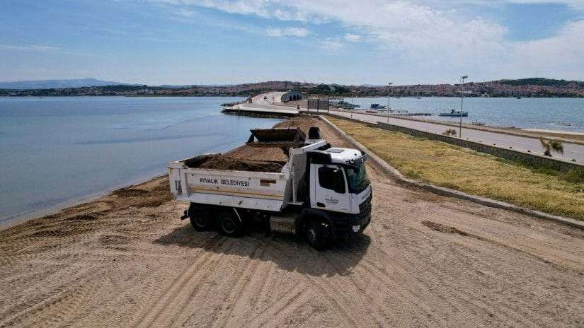 Ayvalık plajlarına yaz bakımı