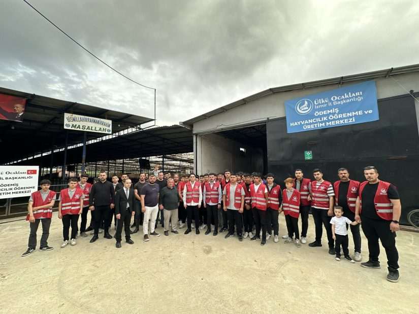 Ülkü Ocakları Ödemiş’te Hayvancılık Öğrenme ve Üretim Merkezi açtı