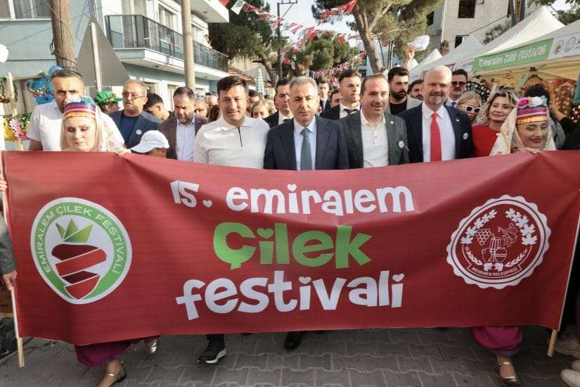 Emiralem Çilek Festivali Başladı