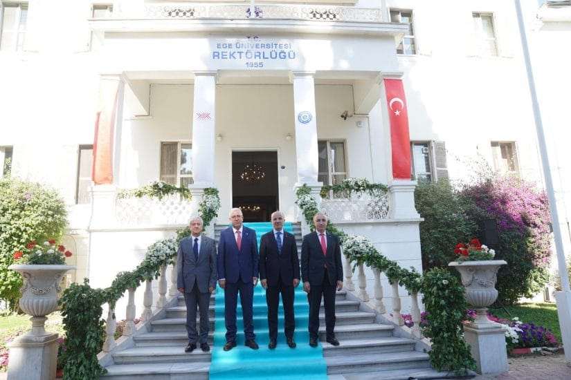 YÖK Başkanı Prof. Dr. Özvar Ege Üniversitesinde