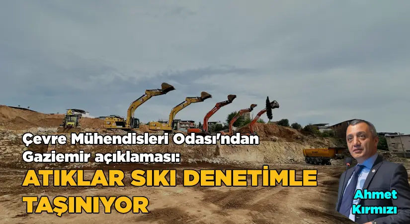 Çevre Mühendisleri Odası’ndan Gaziemir açıklaması: Çok iyi noktadayız