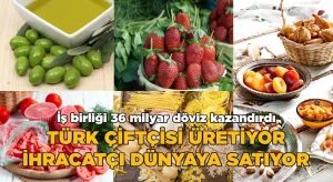 Tarım sektöründe iş birliği Türkiye’ye 36 milyar dolar döviz kazandırdı