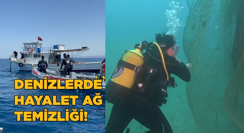Denizlerde Sessiz Tehlike Temizleniyor: Hayalet Ağlar Toplandı