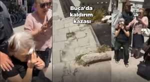 Yaşlı kadın düştü, kafası yaralandı; görenler belediyeye isyan etti