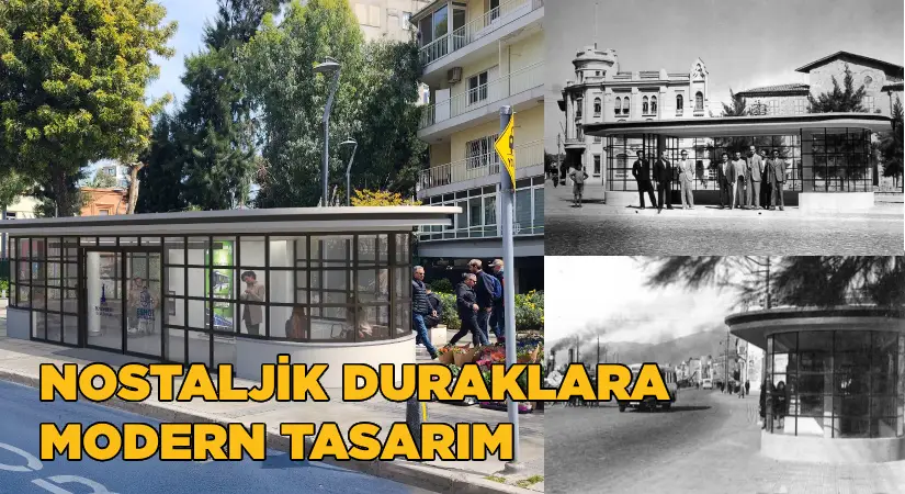Nostaljik duraklara modern tasarım