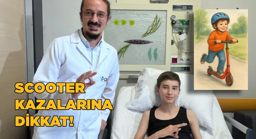 Scooter kazalarına dikkat!