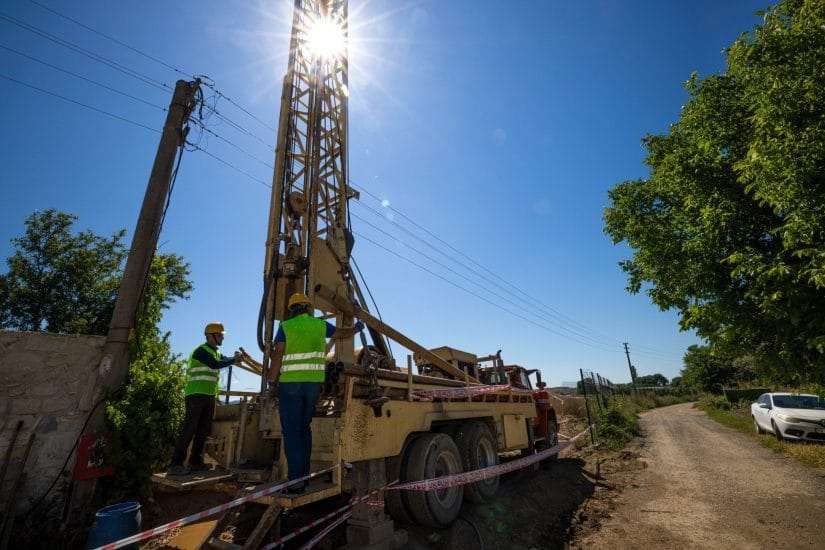 İZSU’dan Yarımada’ya 10 yeni sondaj kuyusu