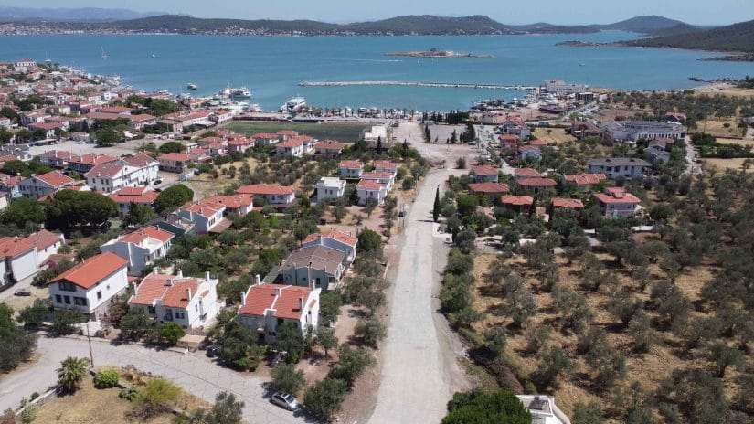 Cunda’ya Alternatif Yeni Yol Kazandırıldı