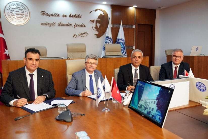 EÜ Meslek Yüksekokulu ve İzmir Doğalgaz Arasında “Sanayi İş Birliği Protokolü” imzalandı