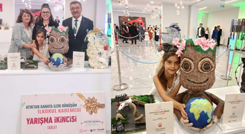 Buca’da Mihri Nil Tatlı, “Sıfır Atık Yarışması” nda Türkiye İkincisi Oldu