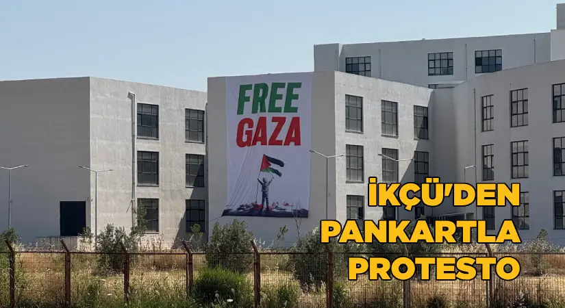 İKÇÜ’de Gazze İçin Farkındalık Girişimi