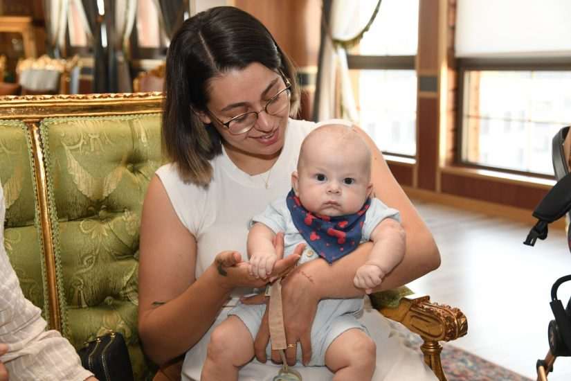 SMA’lı 4 aylık Çağan destek bekliyor