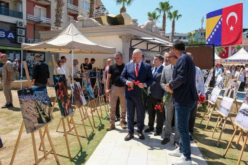 Srebrenitsa Soykırımı Menemen’de unutulmadı