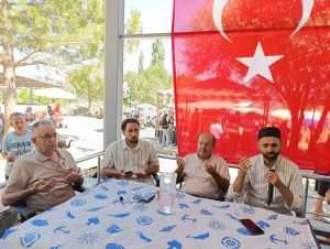 Söğütcük köy hayrında orman yangınlarına karşı dualar edildi
