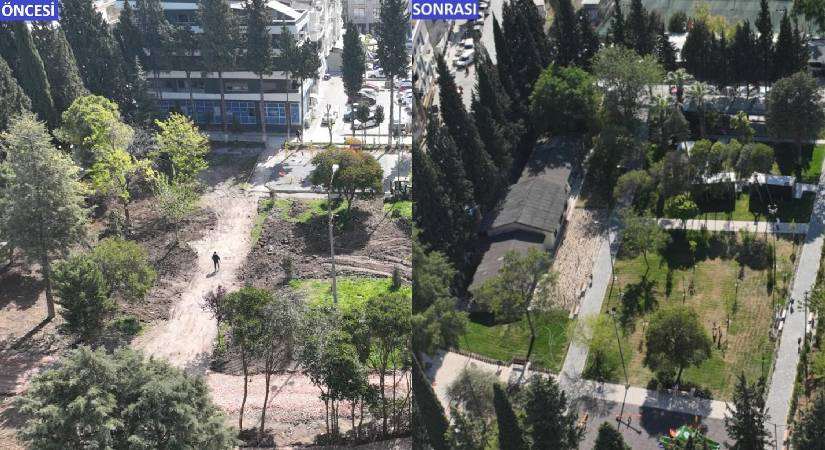 Fırat Yılmaz Çakıroğlu Parkı yenilendi