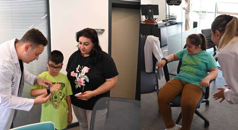 Kaybolma riski olanlara akıllı takip bilekliği