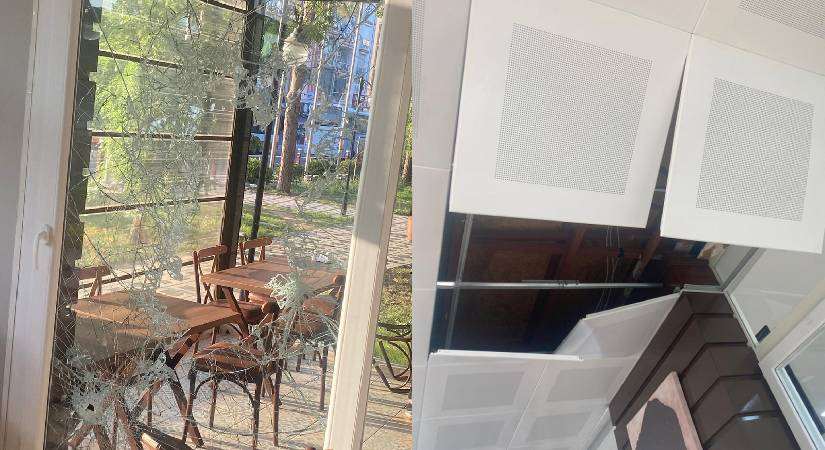 Menderes Kent Lokantası’na saldırı