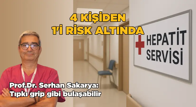 Sessiz Tehlike Hepatit! Her 4 Kişiden 1’i Risk Altında