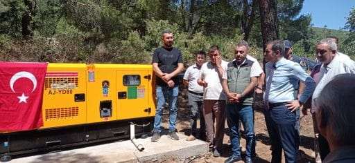 Alankıyı köyüne jeneratör