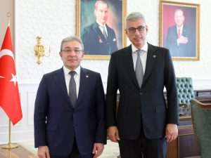 DEÜ Rektöründen Ankara temasları