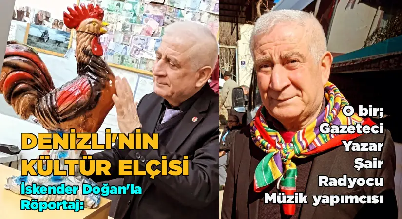 İskender Doğan ile Röportaj: “Sanatta dur durak yok, ömrüm yettikçe yazmaya devam edeceğim”